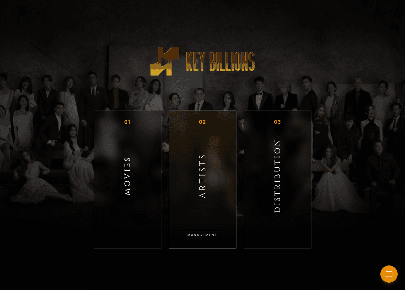 Screenshot of the keybillions.com website